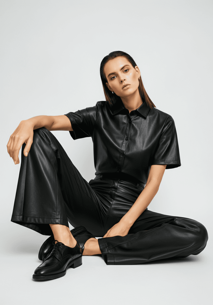 Woman Sit On The Floor